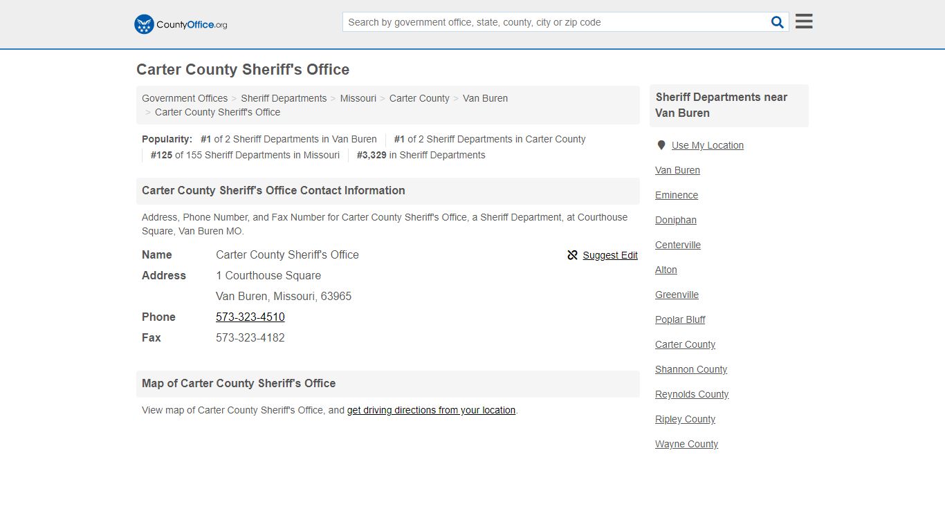 Carter County Sheriff's Office